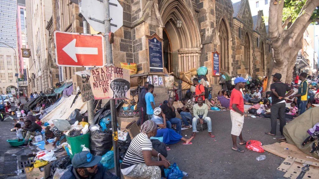 Foreign refugees in South Africa have just been banned from political activity